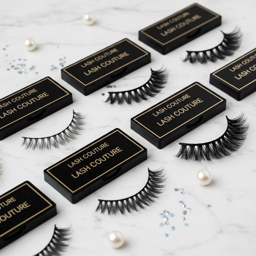 Wispy Glam False Eyelashes style range